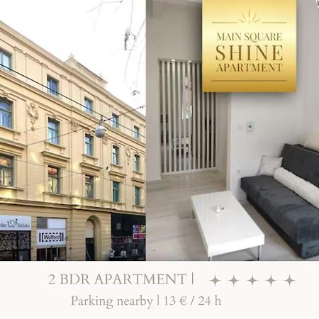 Luxurios And Historic Apartment "Shine" - Right On The Main Square Zagreb Extérieur photo